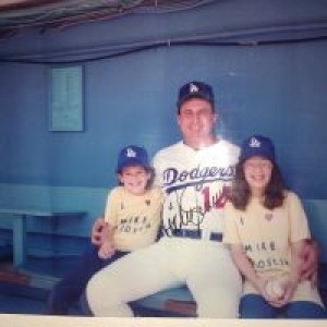 Stacie, Mike Scioscia and I, Circa 1990