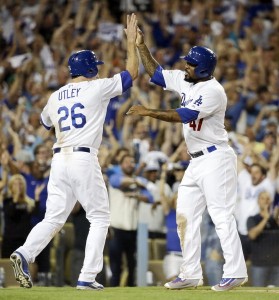 Chase Utley and Howie Kendrick
