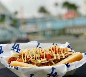 Desert Chili Cheese Dog at Dodger Stadium