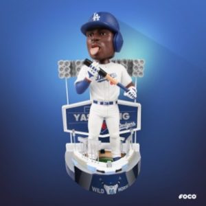 Yasiel Puig custom bobble from Foco