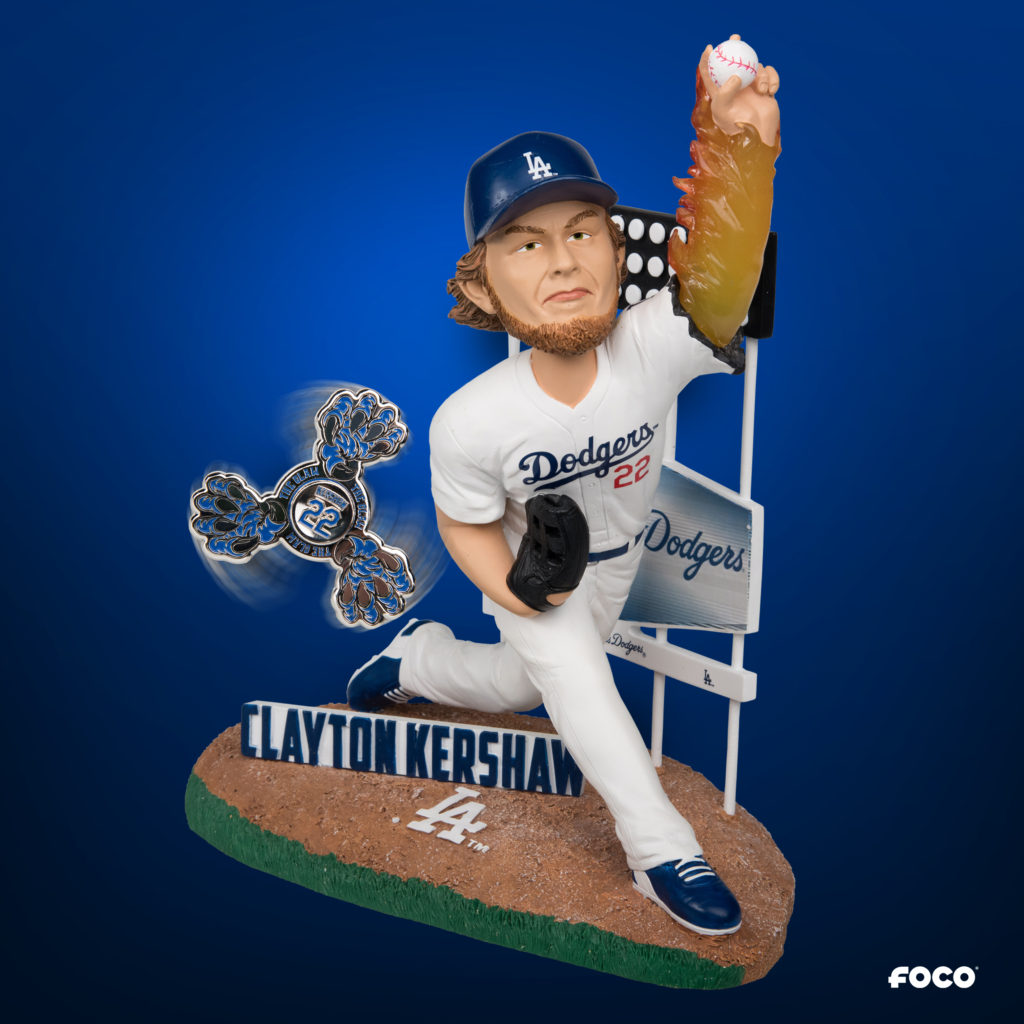 Clayton Kershaw custom Bobblehead from Foco